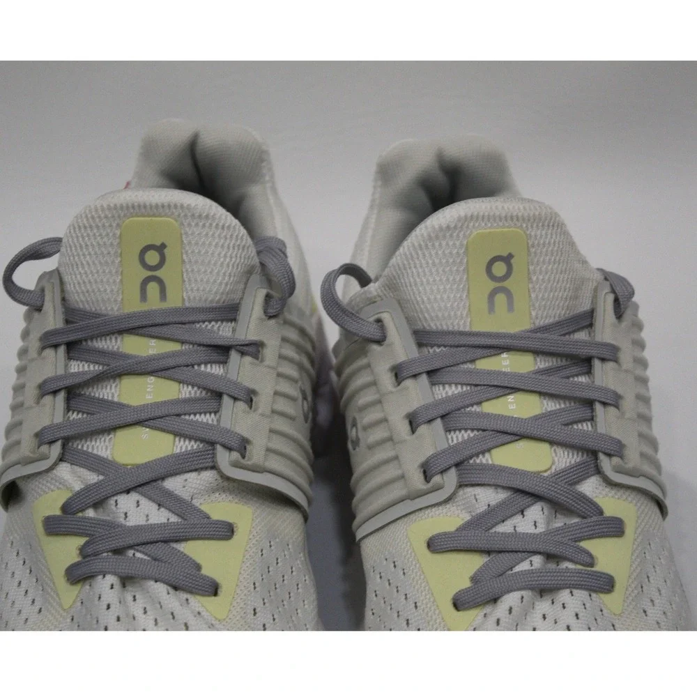 On Running Cloudswift Running Shoes Womans‎ 8.5 White Yellow Lace Up Athletic